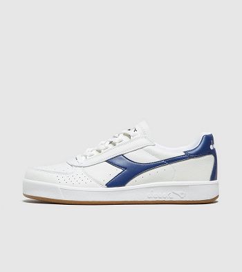 Botasky Diadora B.Elite B.Elite - Panske Topanky Biele | GRH-309648